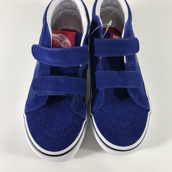 Vans Sk8-Mid Reissue V Reptile Sidestripe Sneakers - Picture 4 of 8